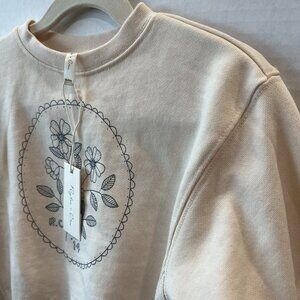 Girl - 18-24M - NWY Rylee + Cru Wildflower Oversized Sweatshirt